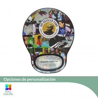 Mouse Pad con apoya muñeca