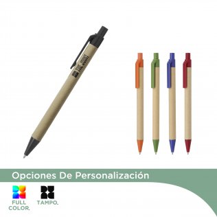 Lapicera "Eco pen" Tinta Negra
