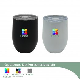 Copon Steel c/tapa 360 ml - (Mate / vaso)