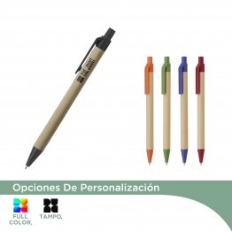 Lapicera "Eco pen" Tinta Negra